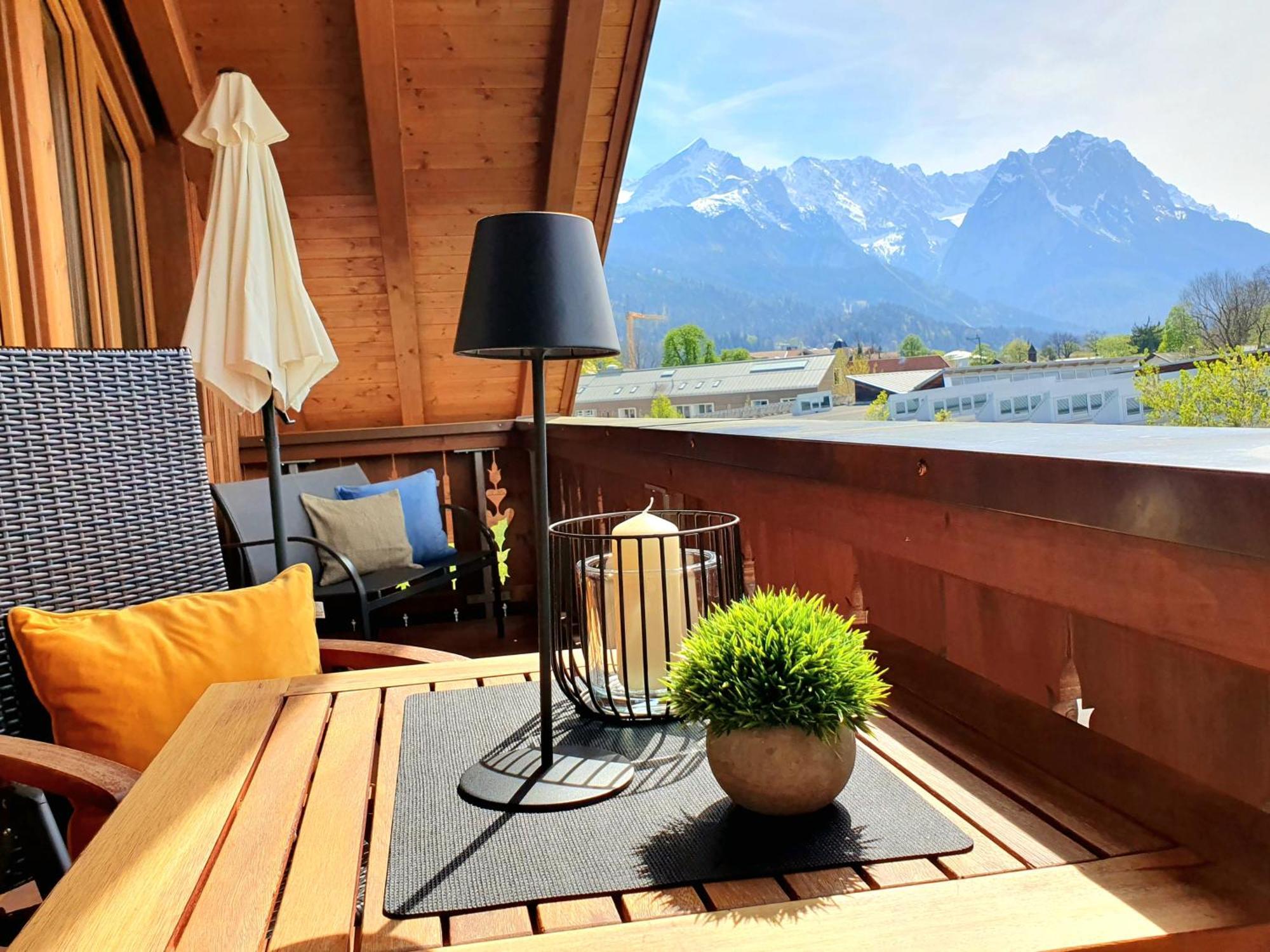 Ferienwohnung Gipfelpanorama Garmisch-Partenkirchen Exterior foto